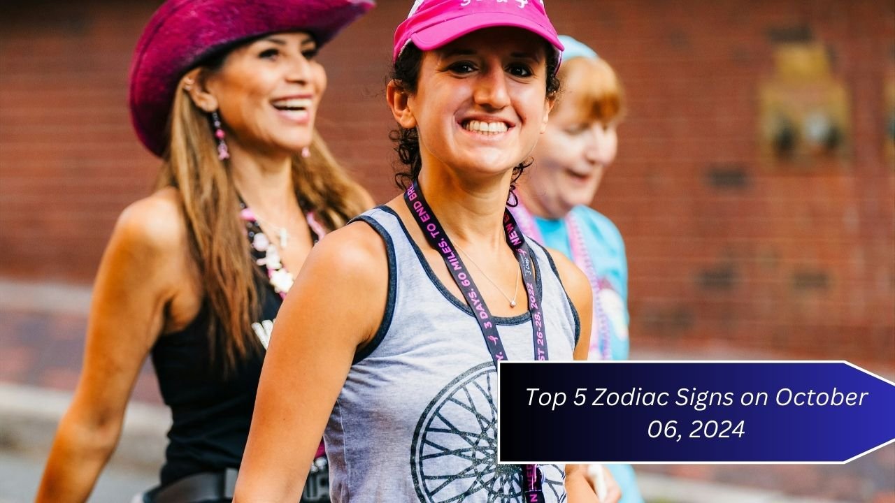 Top 5 Zodiac Signs on October 06, 2024